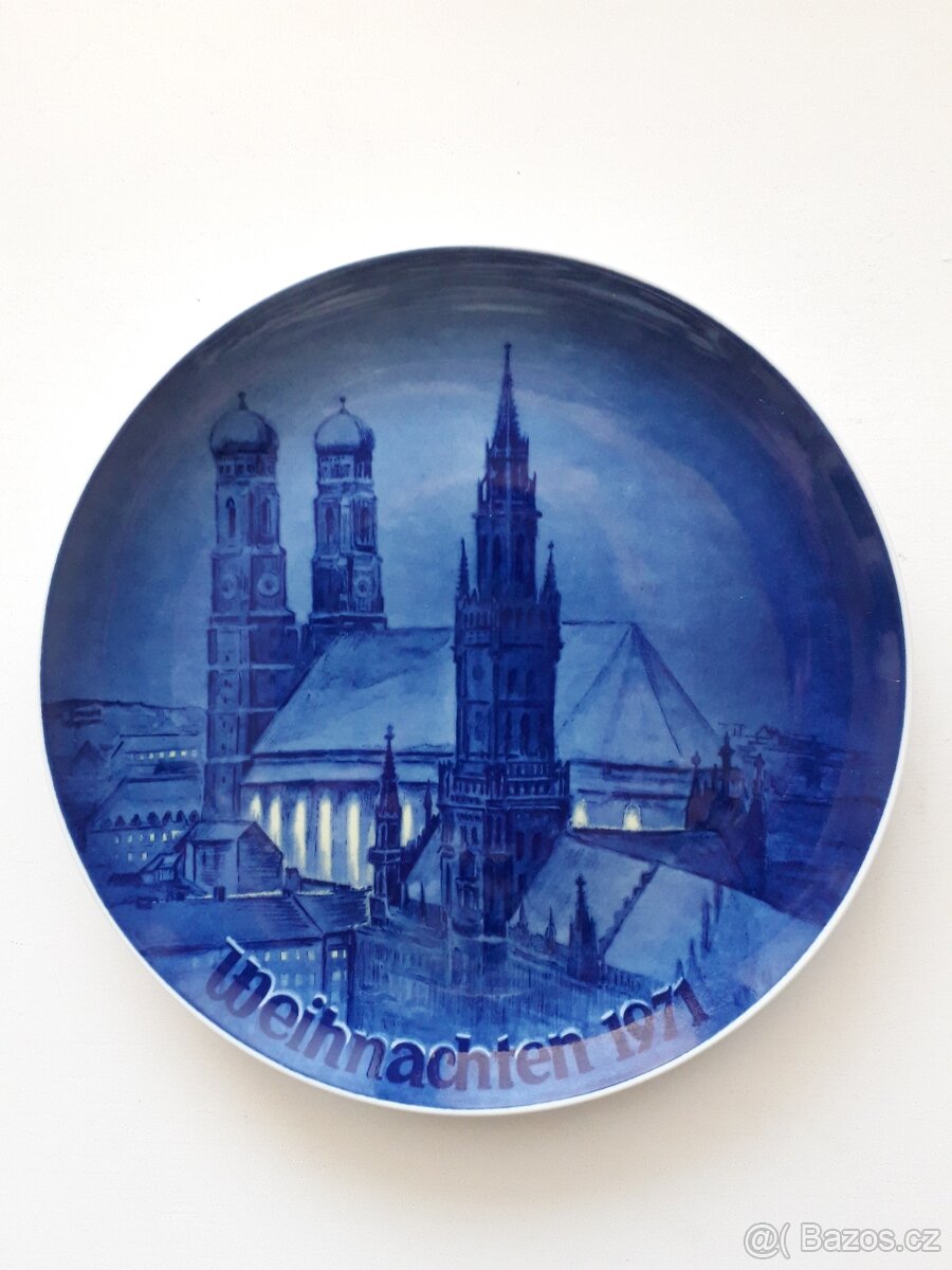 Vánoční talíř 1971 Eschenbach