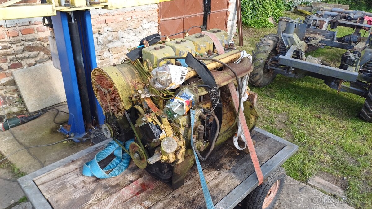 Motor vzduchem chlazení