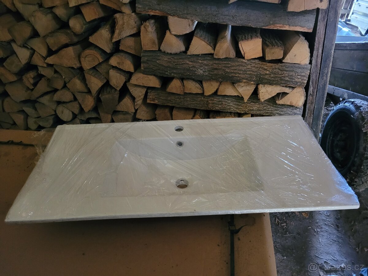 Umyvadlo PLAN 100 nábytkové 100 cm