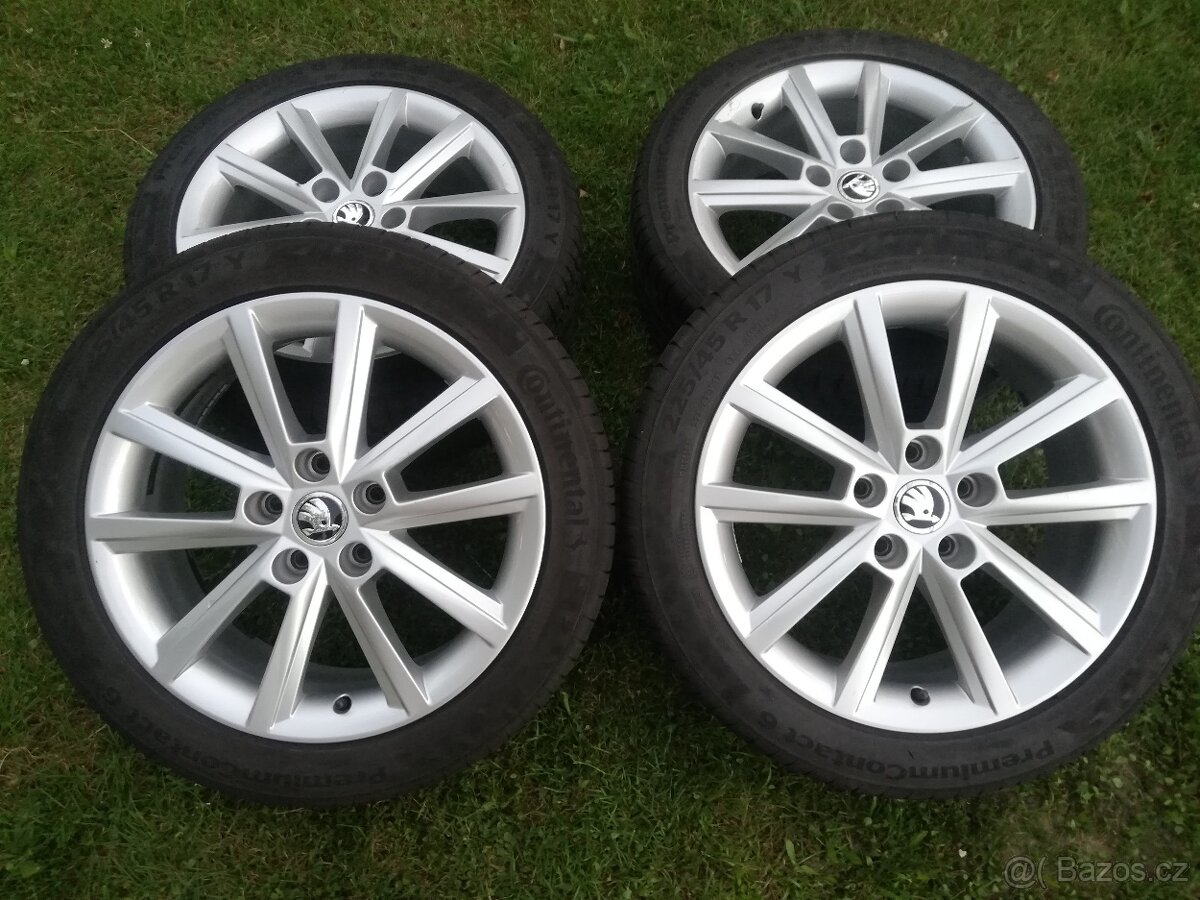 alu Škoda Octavia III,Octaviia III Face,225/45/17 Conti