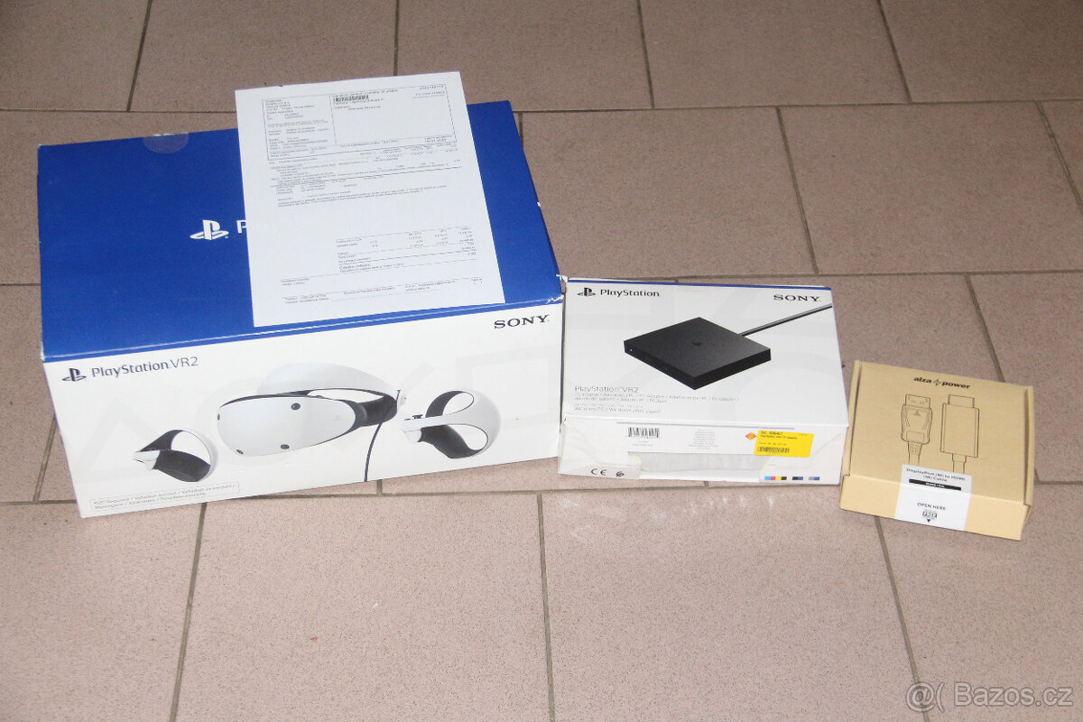 Brýle Sony PlayStation VR2 + PC Adapter + DisplayPort 5m