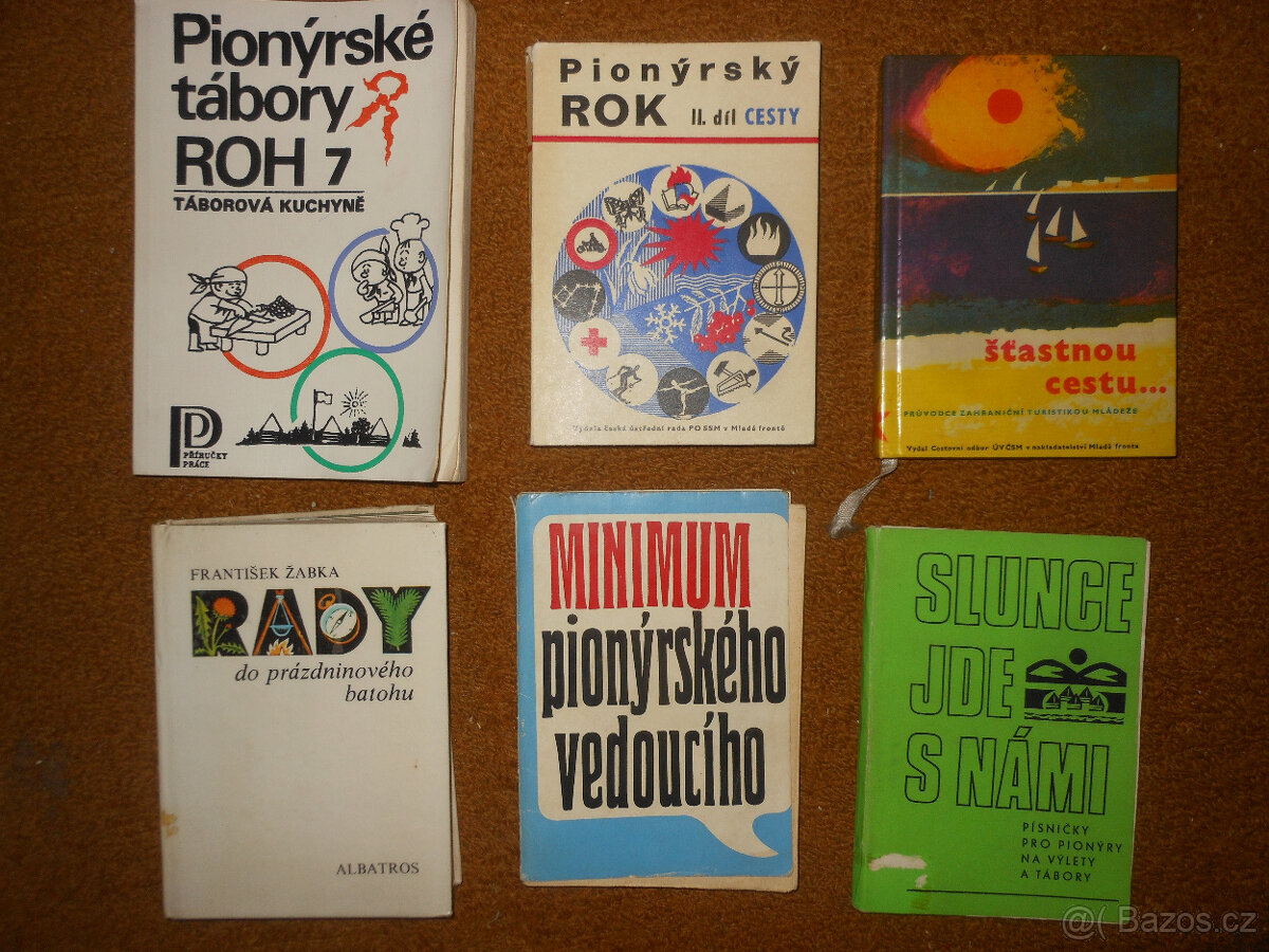 Knihy, publikace, pionýrské