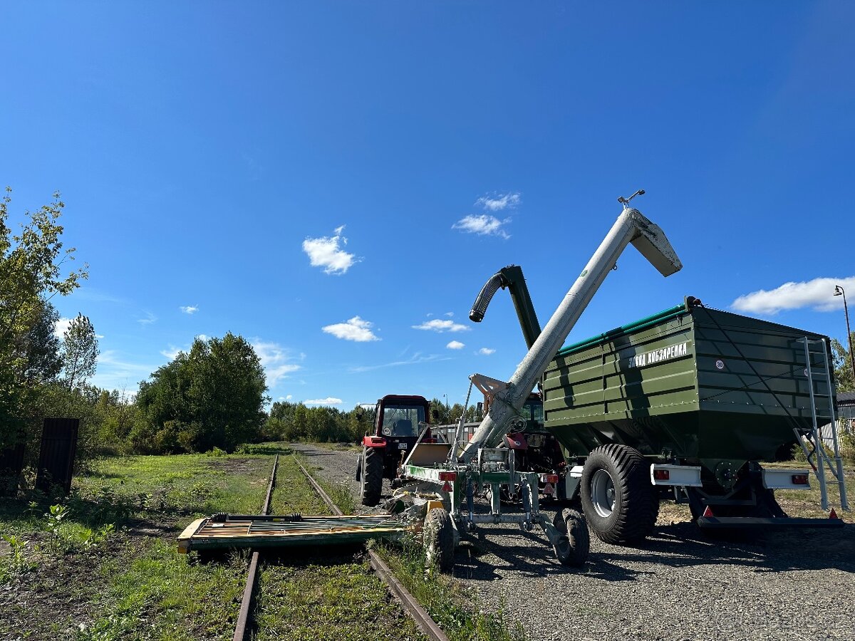 Vykladač z pod vagona do kamionu/sila RVM-180
