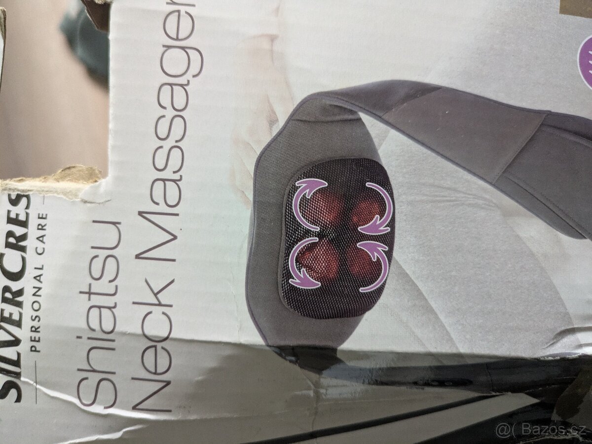 Masážní krční límec z Lidlu