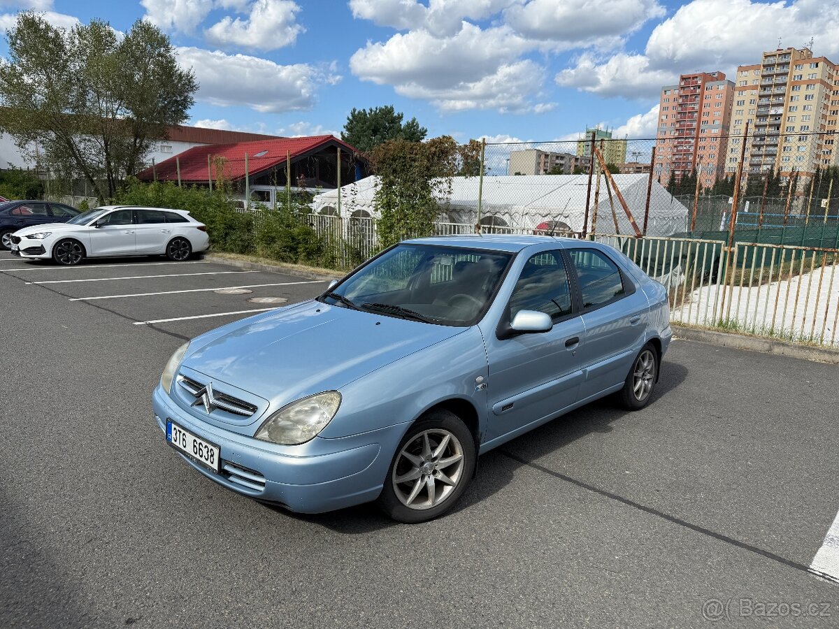 CITROEN XSARA 1,6i 16V 80kW - 1.maj. - Tažné - Servis - Stav
