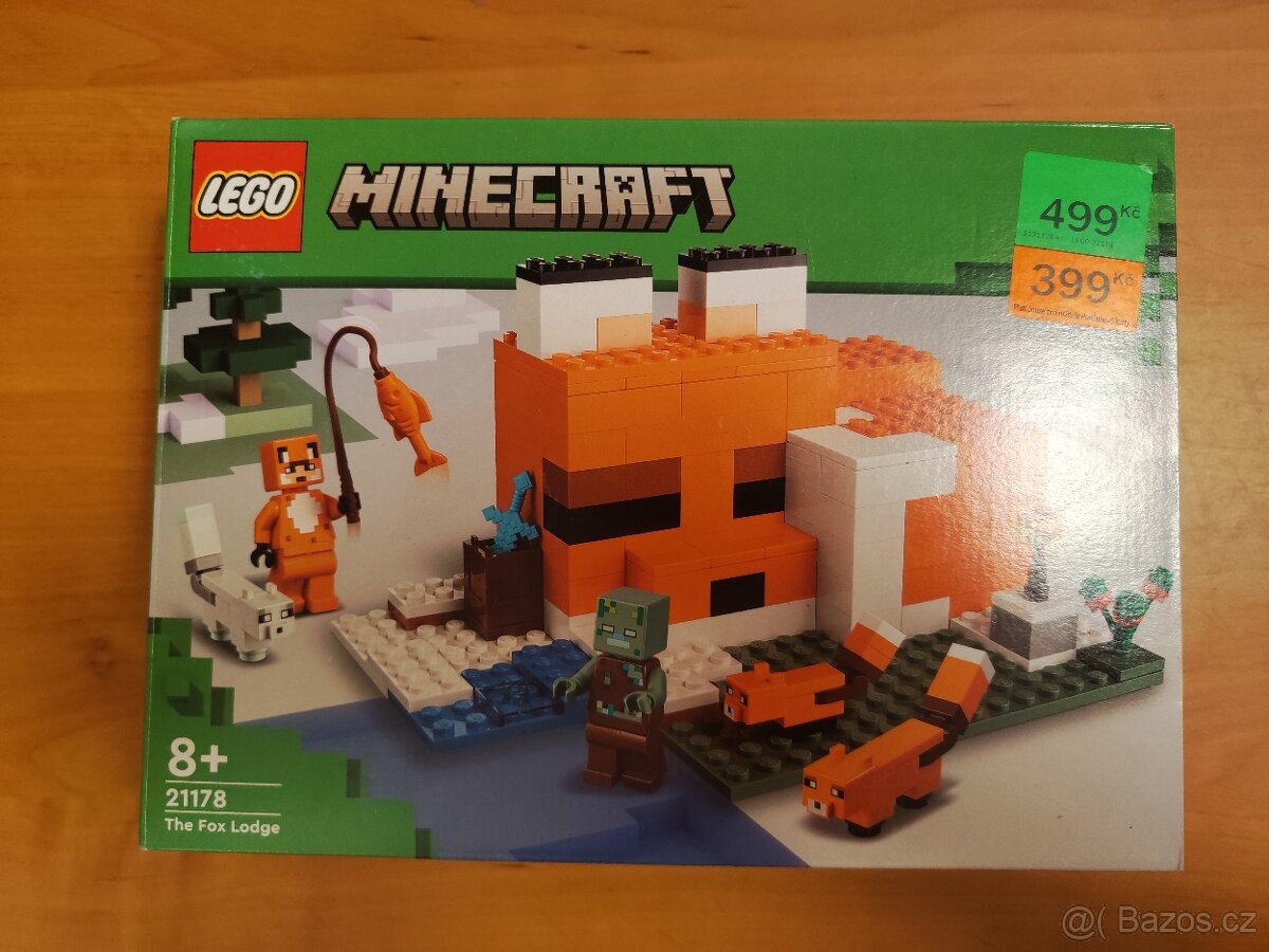 Lego Minecraft 21178 - Liščí domek