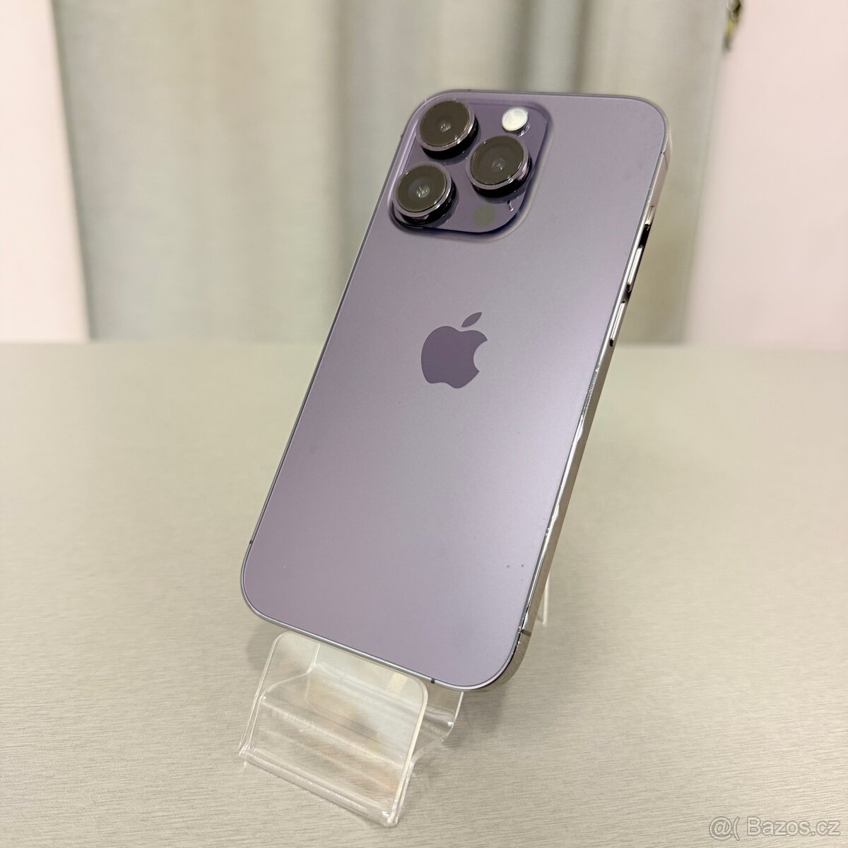 iPhone 14 Pro 128GB fialový, pěkný stav, rok záruka