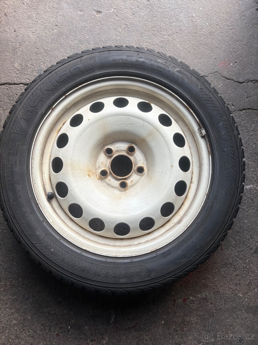Plechové disky 5x100 R16 , ET 42