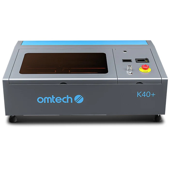 CO2 laser, laserová gravírka OMTech K40+ 40W 200x300mm