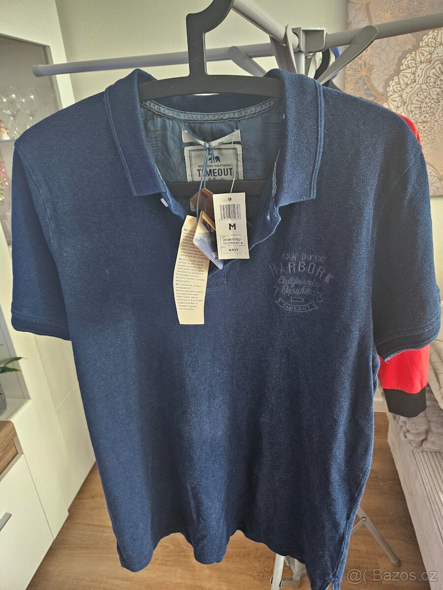 Nové pánské triko zn. Timeout, velikost M