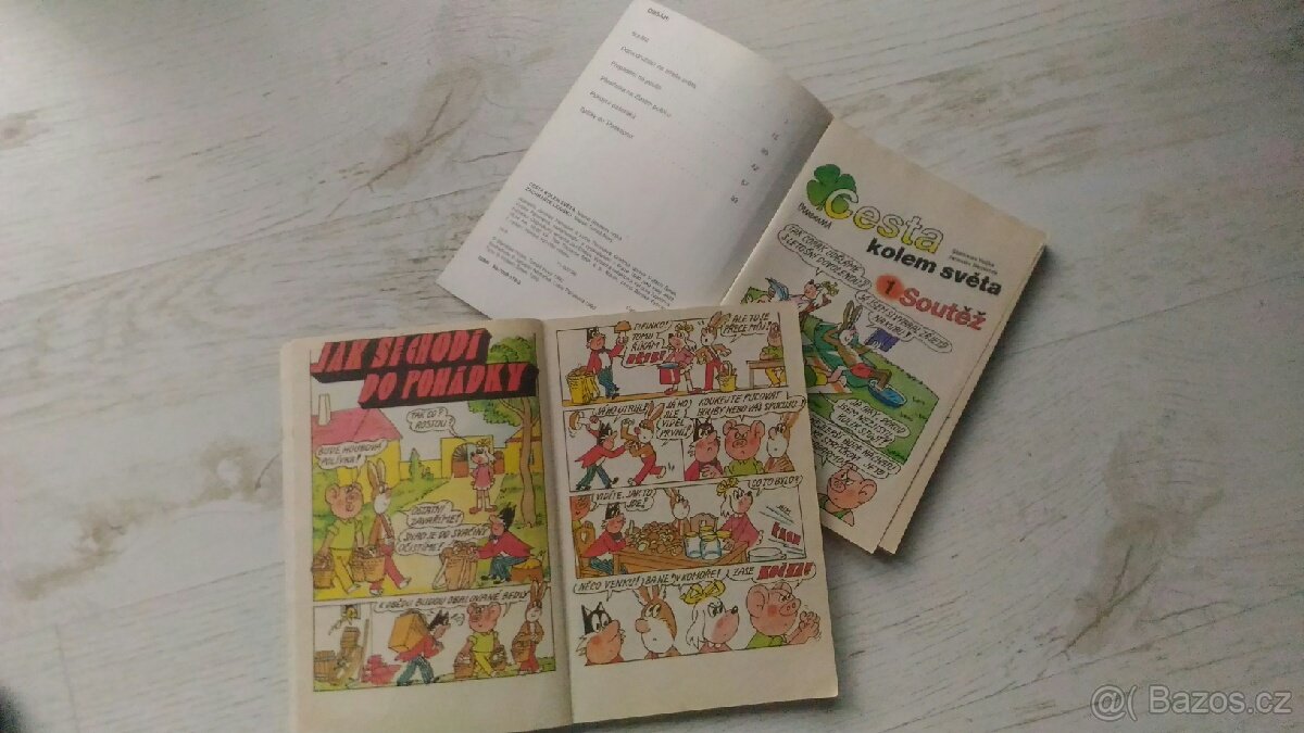 ČTYRLÍSTEK1988-1999- POKLAD KAPITÁNA KIDA,CESTA KOLEM SVĚTA.