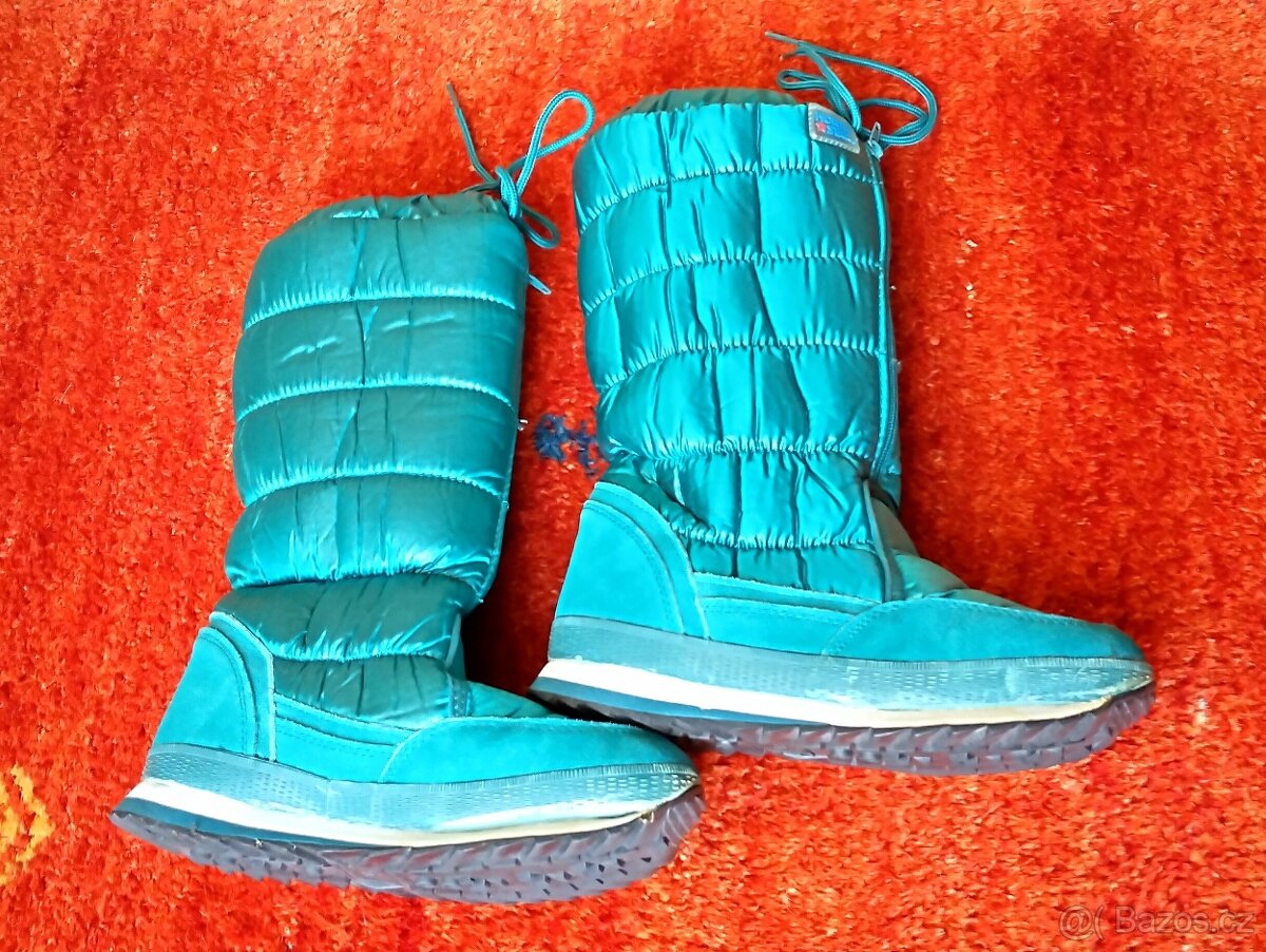 Zimní vysoké boty dámské (sněhule)