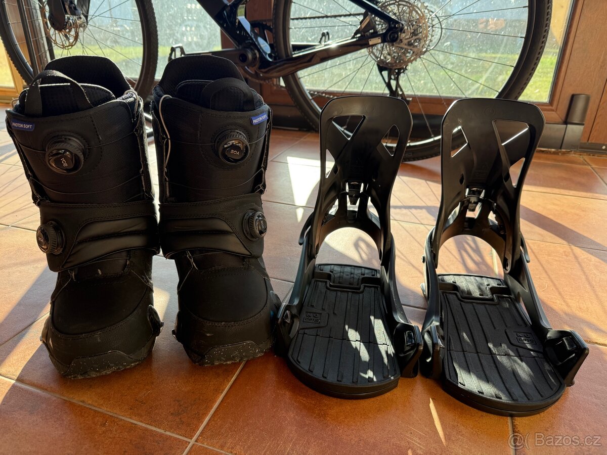 Boty Burton Photon Step on a vázání Burton Step on