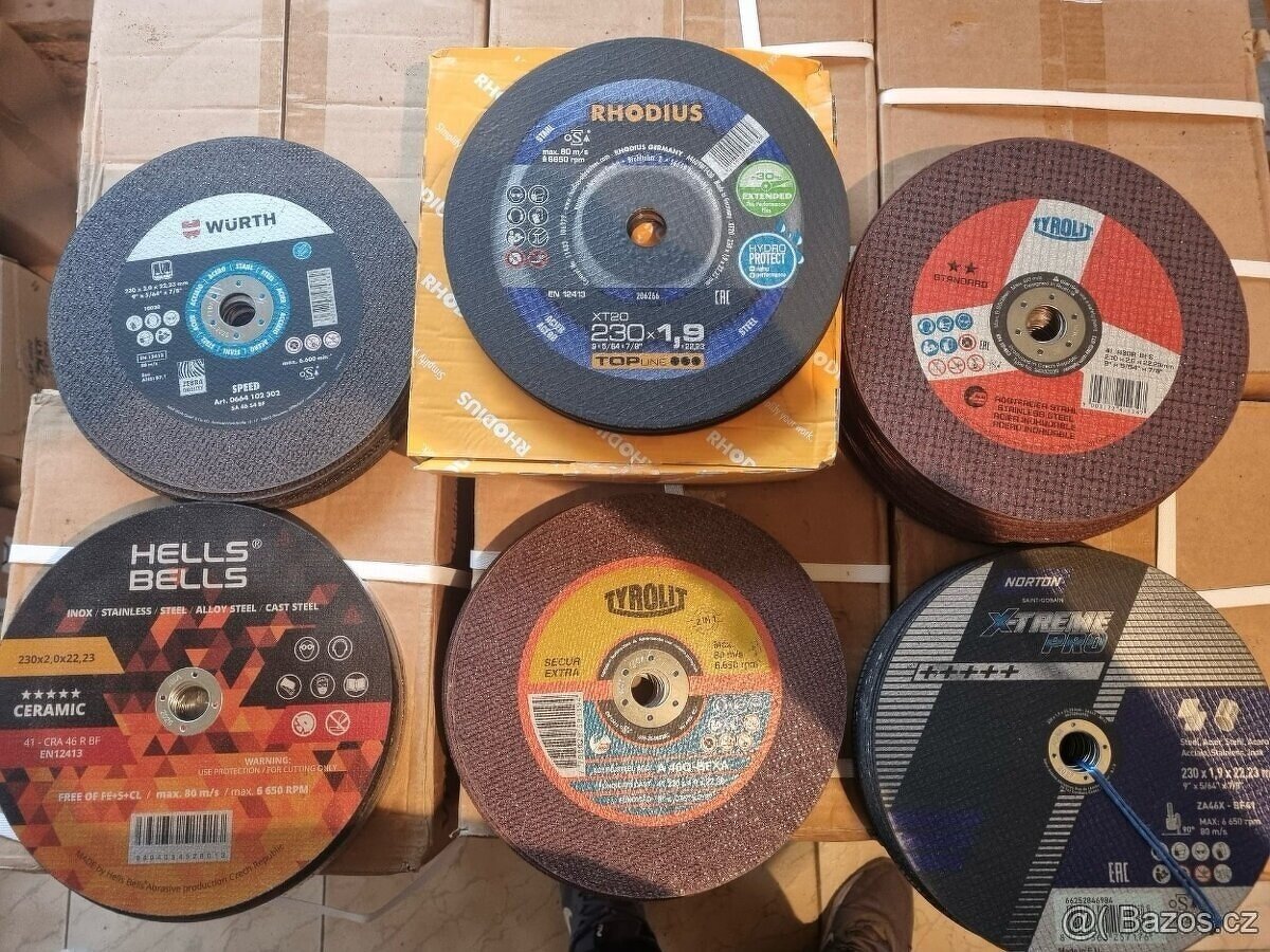 Řezné kotouče 230mm