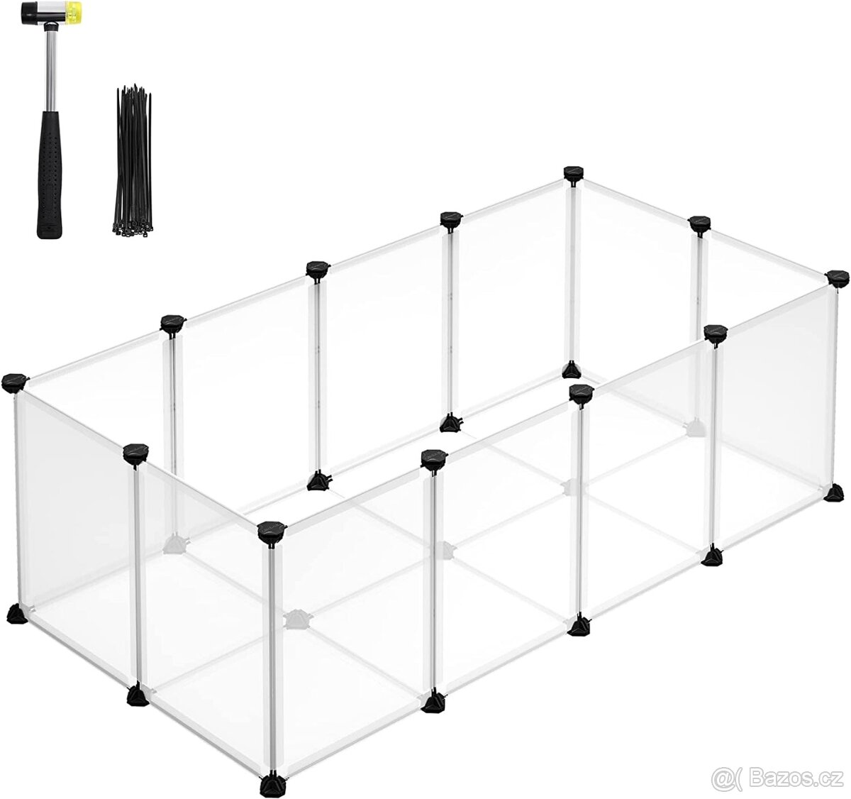Nová plastová ohrádka pro zvířata