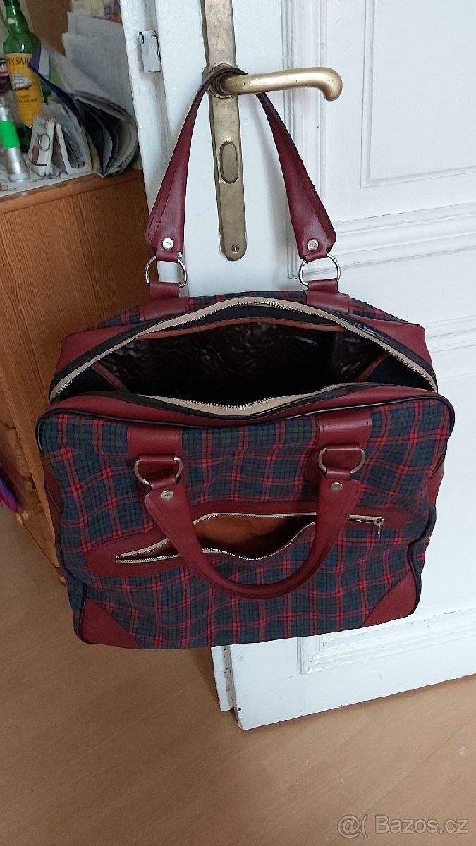 Retro originál příruční taška, kabela 60.-70. léta