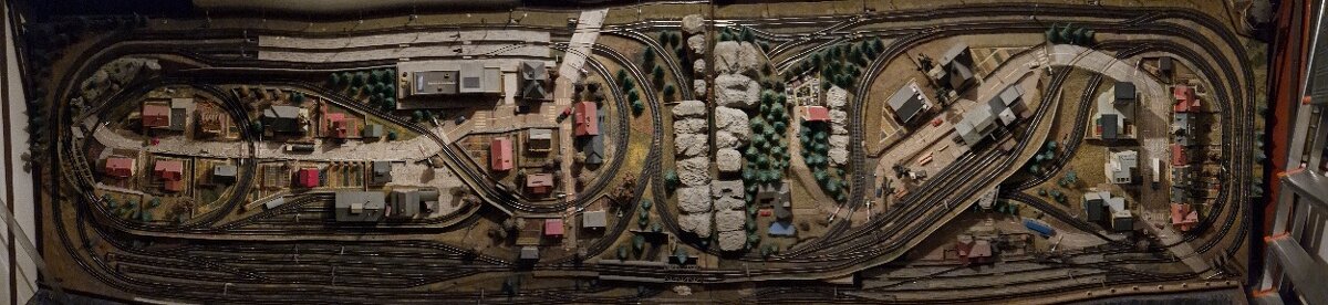 Panel modelové TT železnice