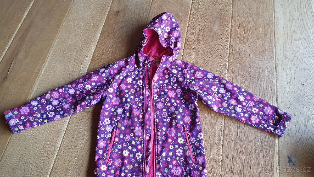 Dívčí softshellova bunda Lewro 128/134