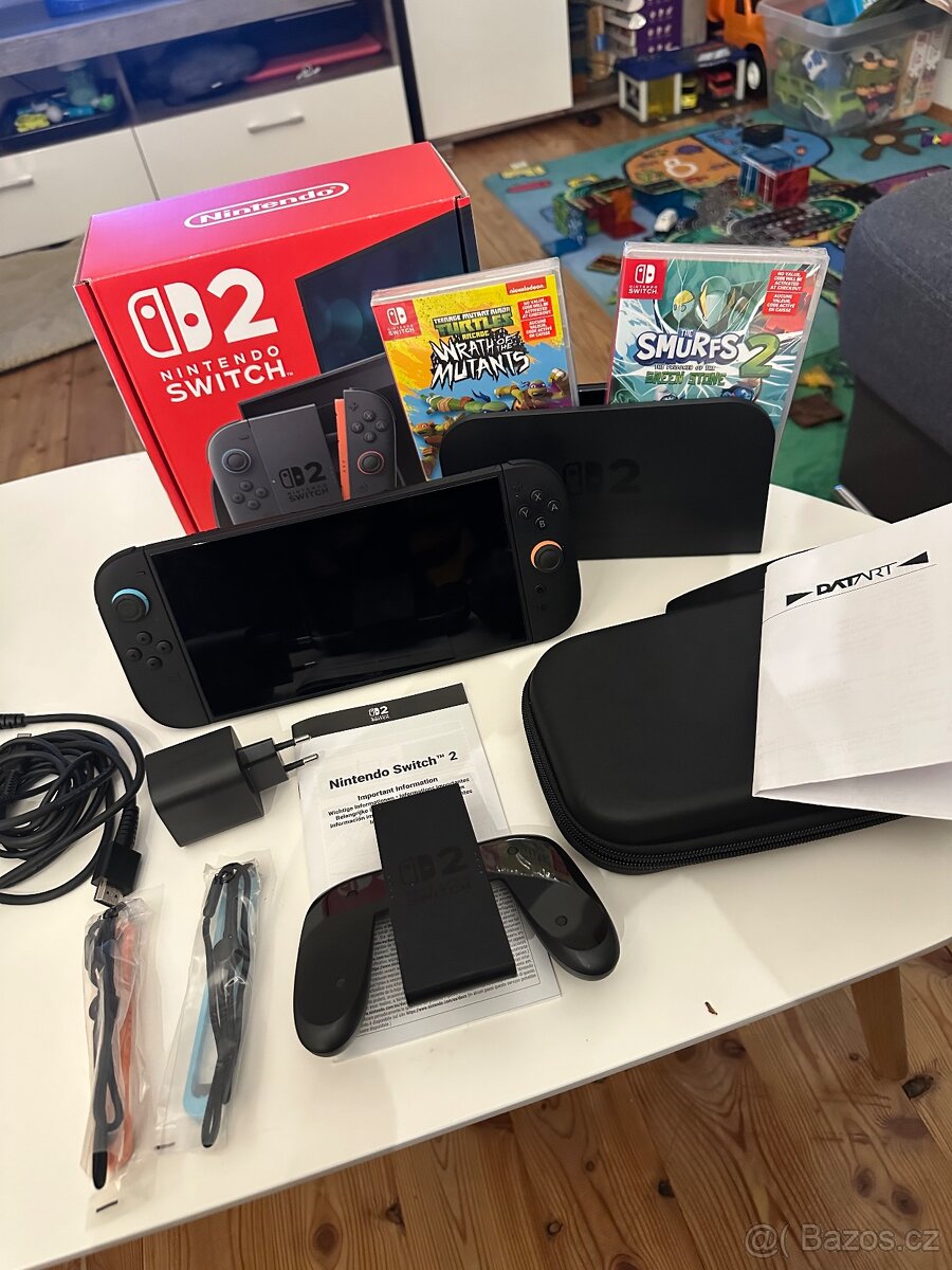 Nintendo switch 2 v záruce (top stav)