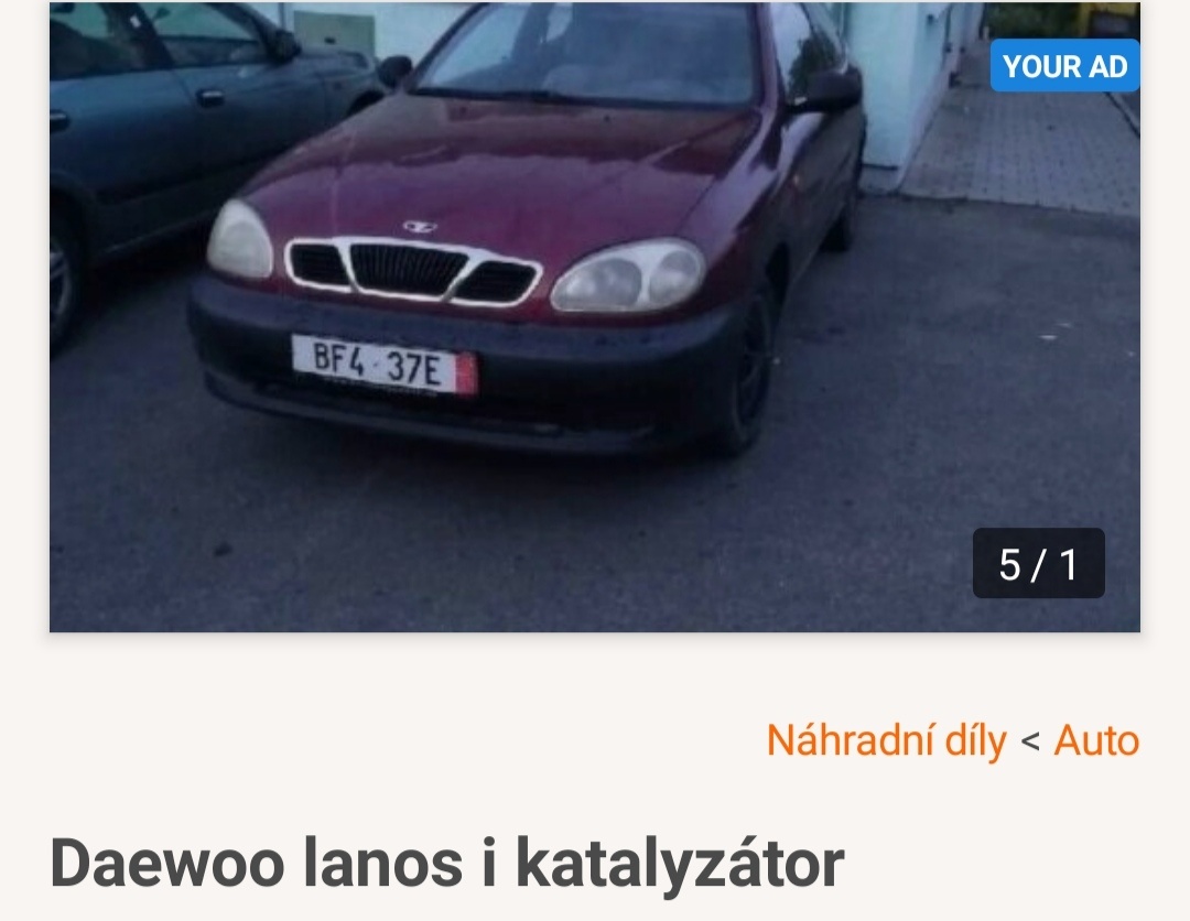 Daewoo lanos levné náhradní díly + Alu Kola 14/15/16