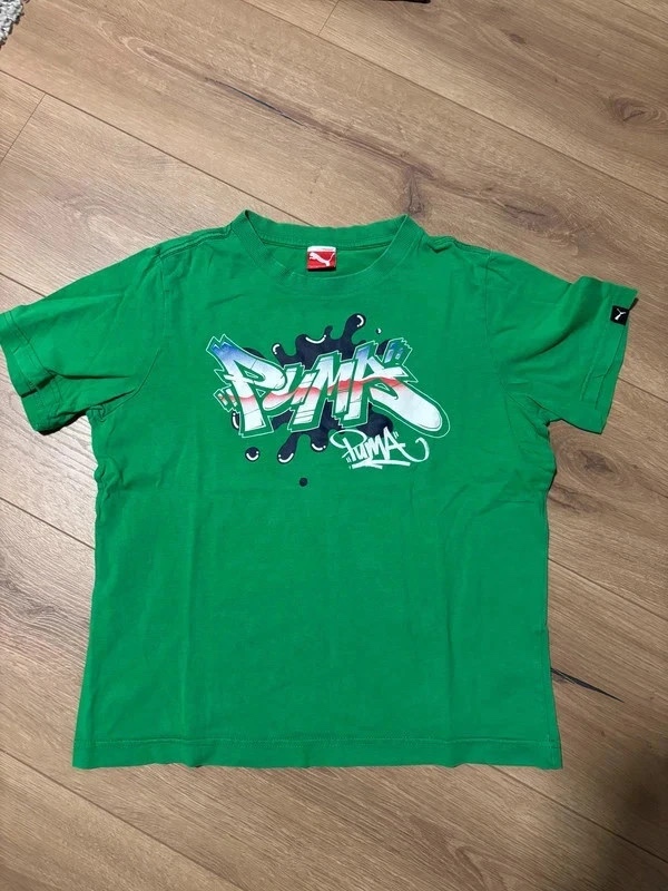 Chlapecké bavlněné triko Puma, vel. 152