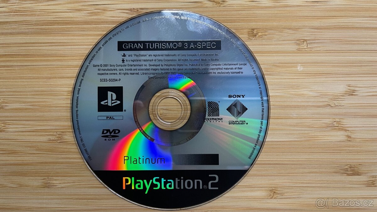 Hra na PS2 - Gran Turismo 3