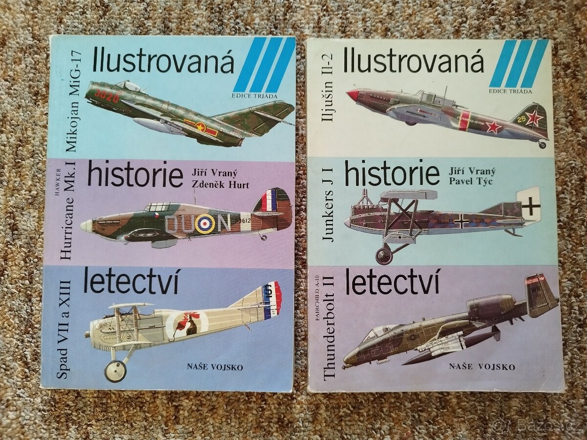 Ilustrovaná historie letectví - 2 knihy
