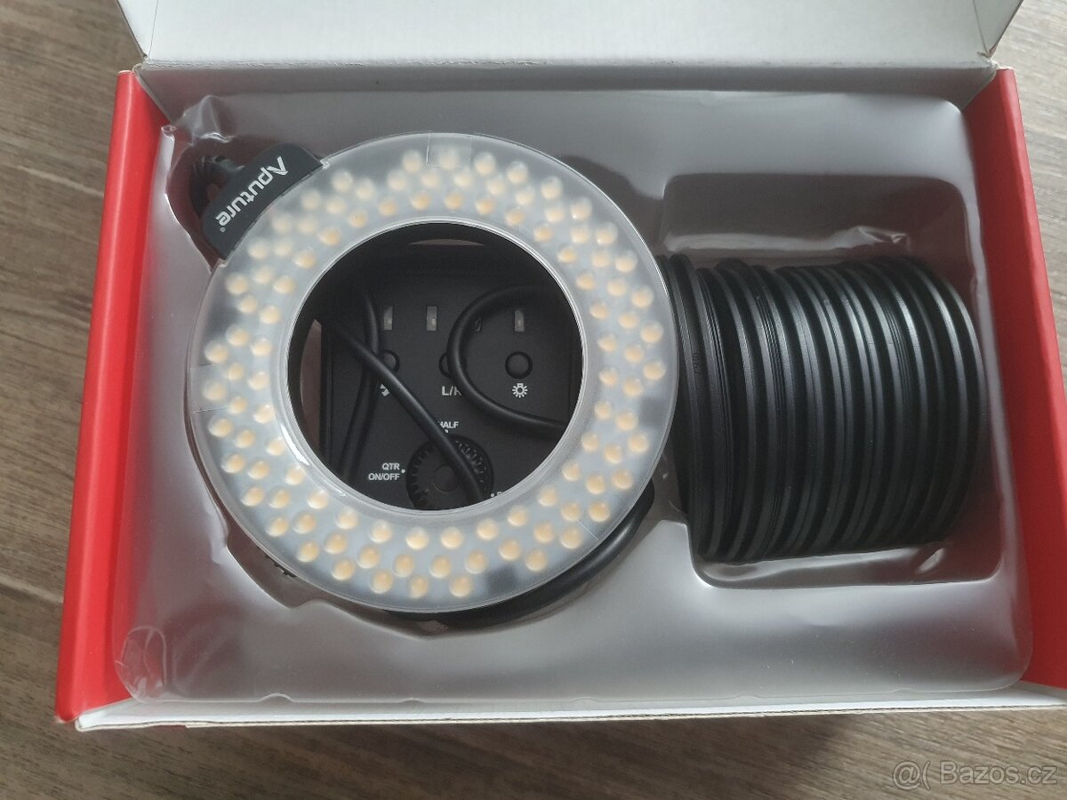 Kruhové makro světlo Aputure Amaran