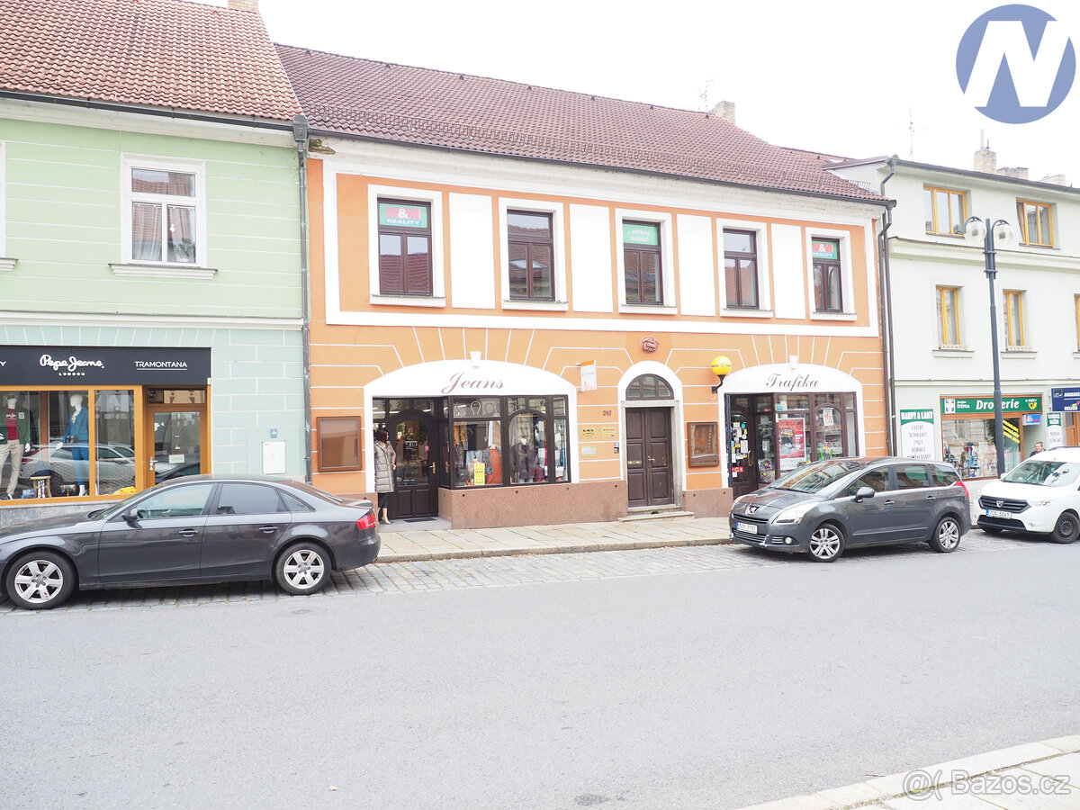 Pronájem, komerční prostor 50m2, Písek, ul. Žižkova třída