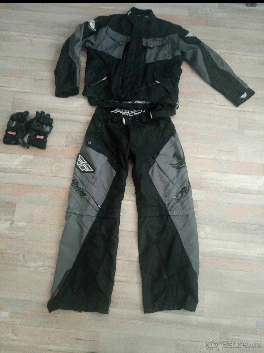 Moto oblečení+ rukavice