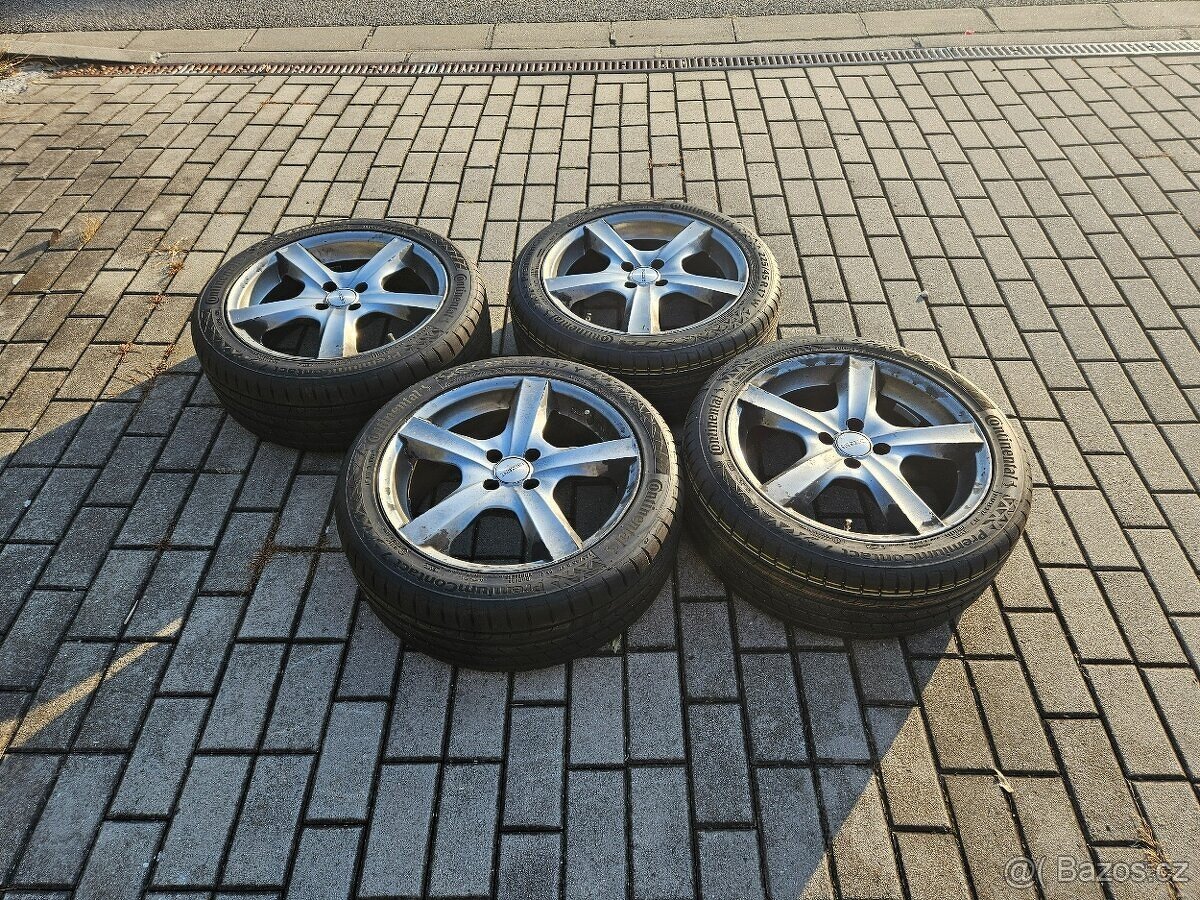 NOVÉ Letní pneu Continental 225/45 R17 + disky