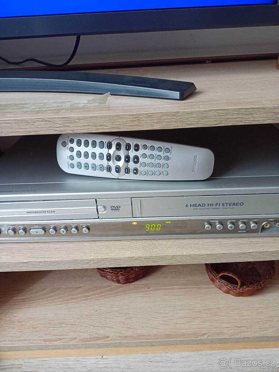 Prodám combo vhs Philips dvp3100v