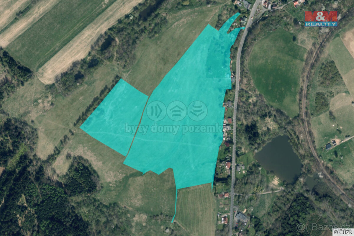 Prodej louky, 107961 m², Jiříkov