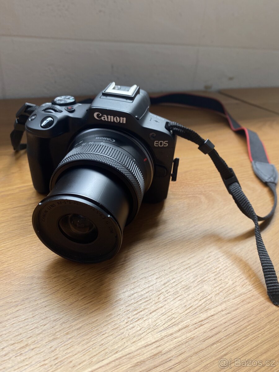 CANON EOS R50 černý + RF-S 18-45 mm