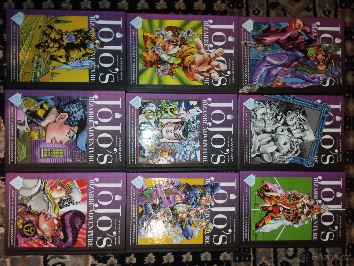Manga Jojo's Bizzare adventure (JJBA) part 4 vol. 1-9