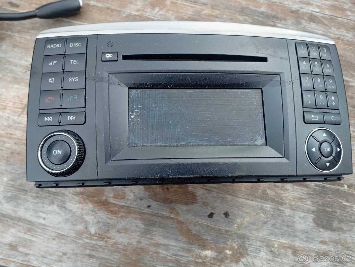 MERCEDES BENZ R V251, W251, ORIG. RÁDIO