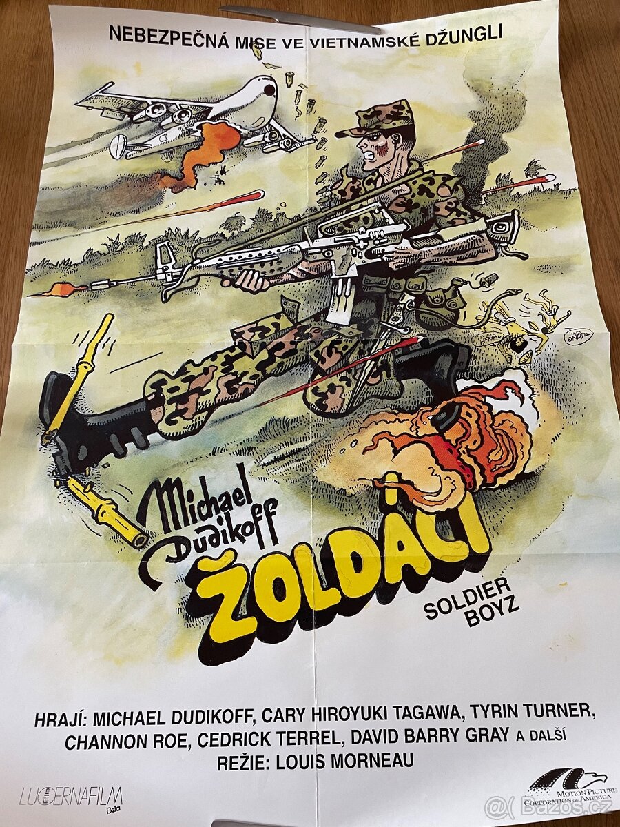 Filmový plakát Žoldáci