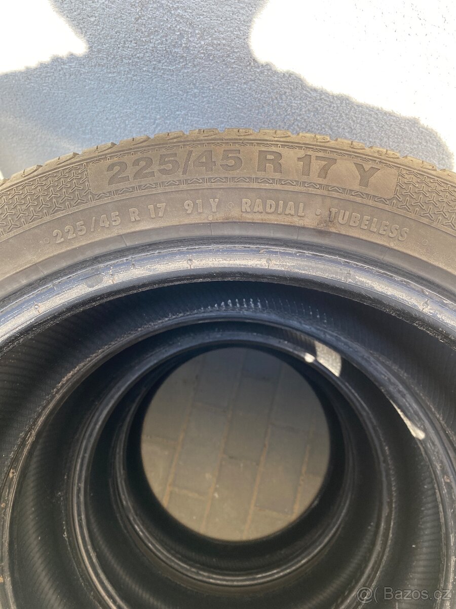 Letní pneumatiky 4ks 225/45 r17
