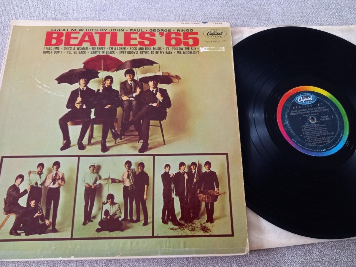 BEATLES “BEATLES 65” /Capitol 1965/ US press ,skvely stav,