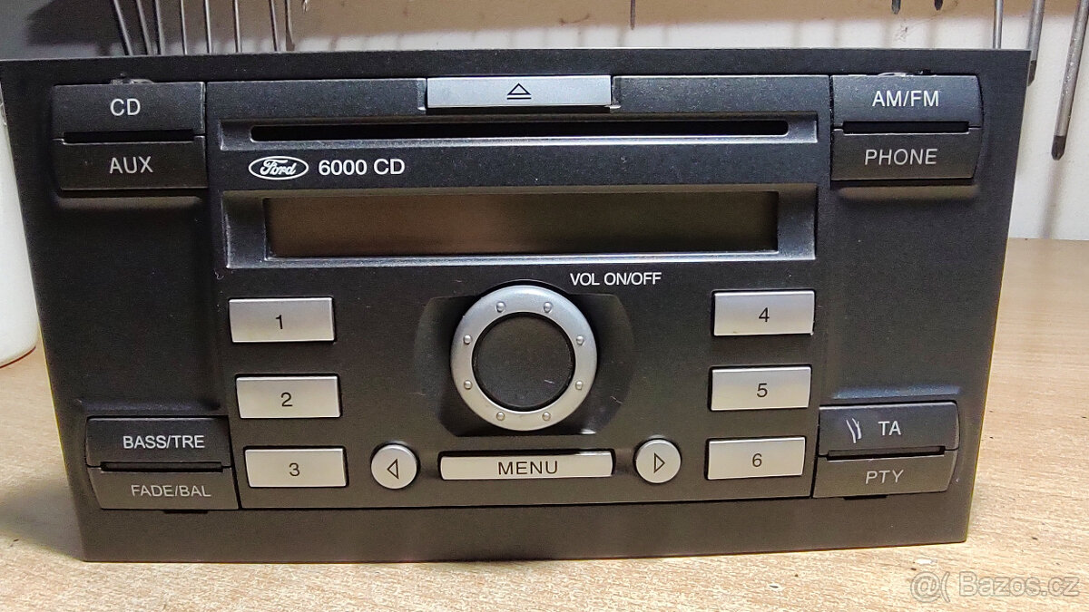 ORIGINÁLNÍ AUTORÁDIO FORD MONDEO MK3