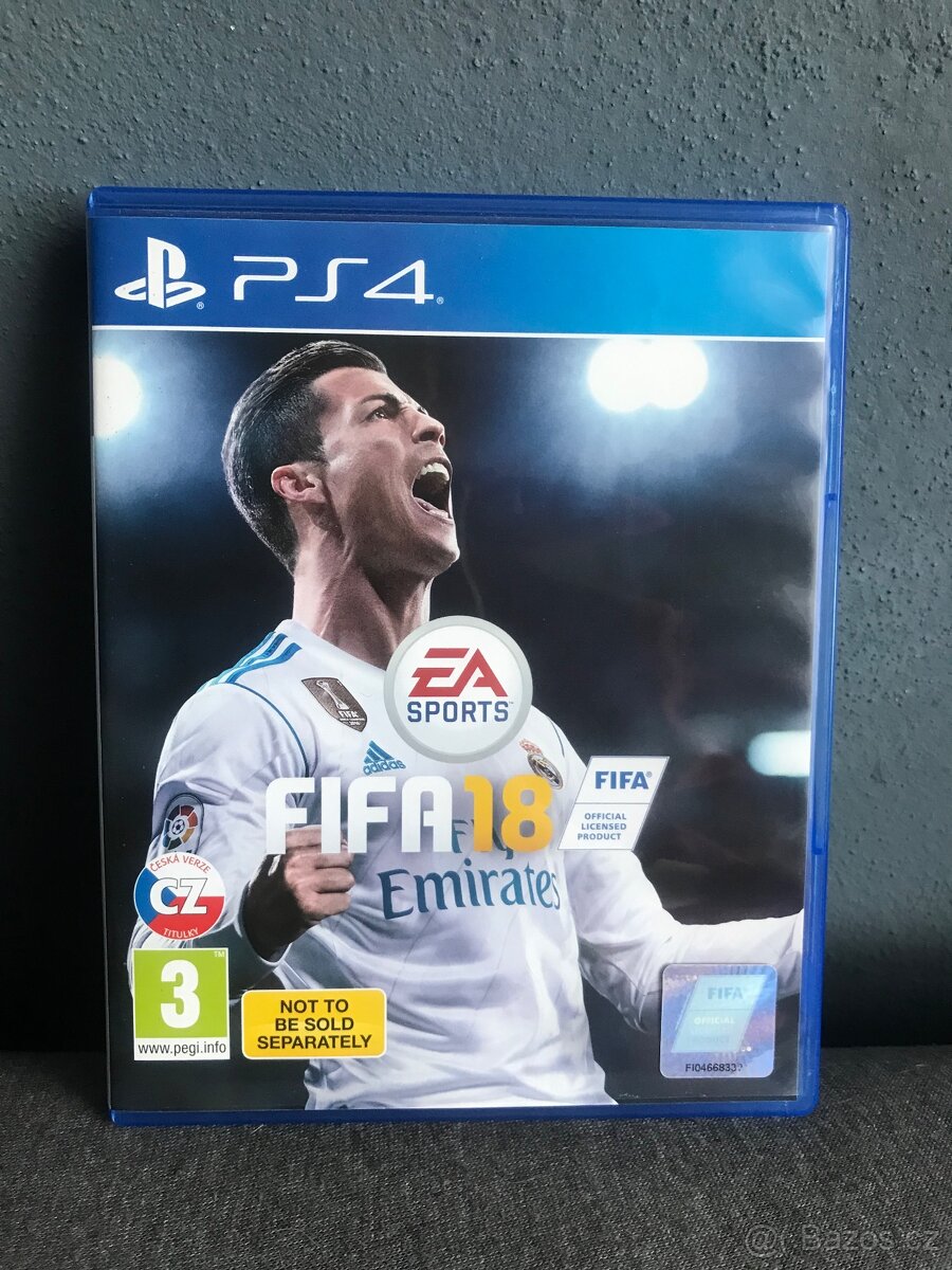 PS4 hra - FIFA - 18 CZ