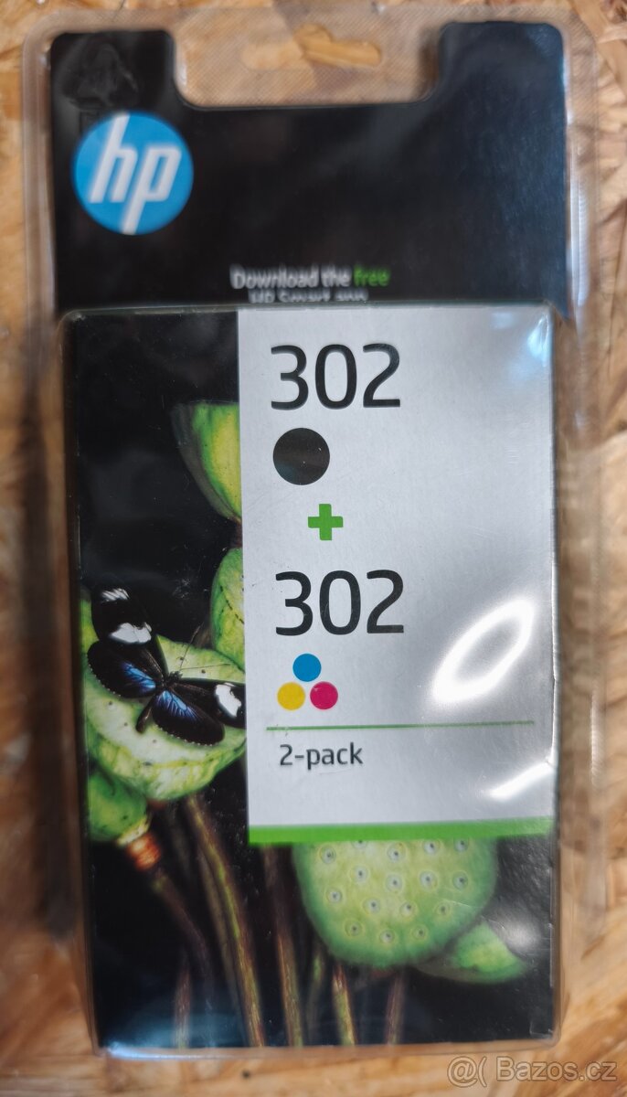 Inkoustová náplň HP 302 Duopack