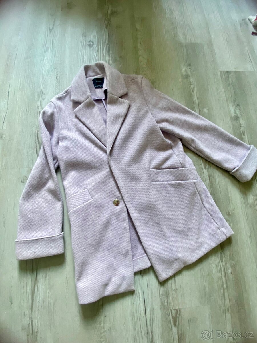 DÁMSKÉ KAŠMÍROVÉ SAKO zn. BERSHKA vel. XS