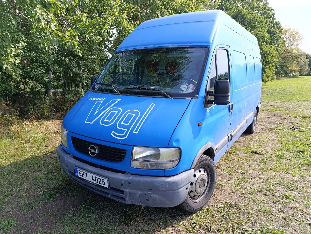 Opel Movano 2,5 DTi, 84 kW. .