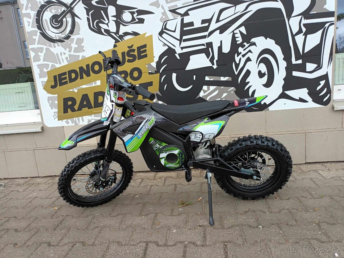 Pitbike Leramotors Rocket 1600W 14x12 zelená