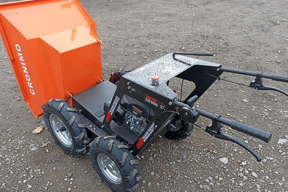 Motorové malé kolečko, dumper