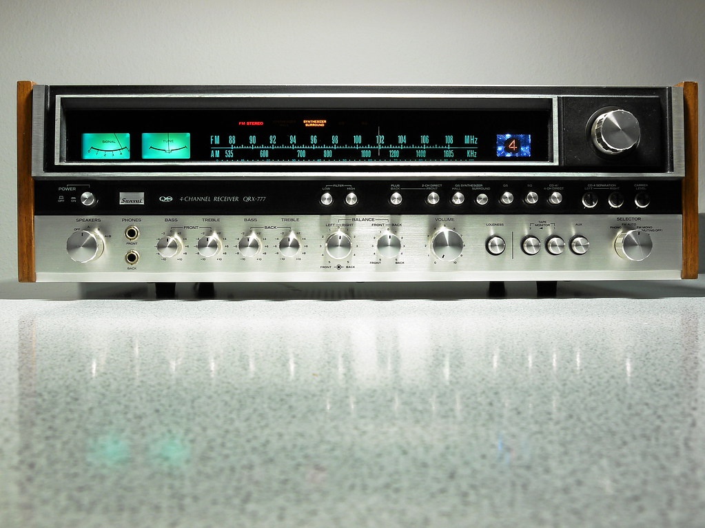SANSUI QRX-777 MONSTER STEREO QUADRO RECEIVER