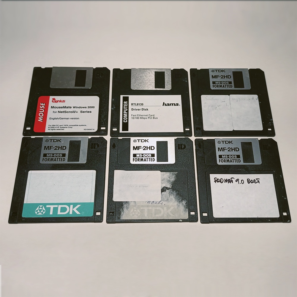 Počítačové diskety 3,5" MF-2HD