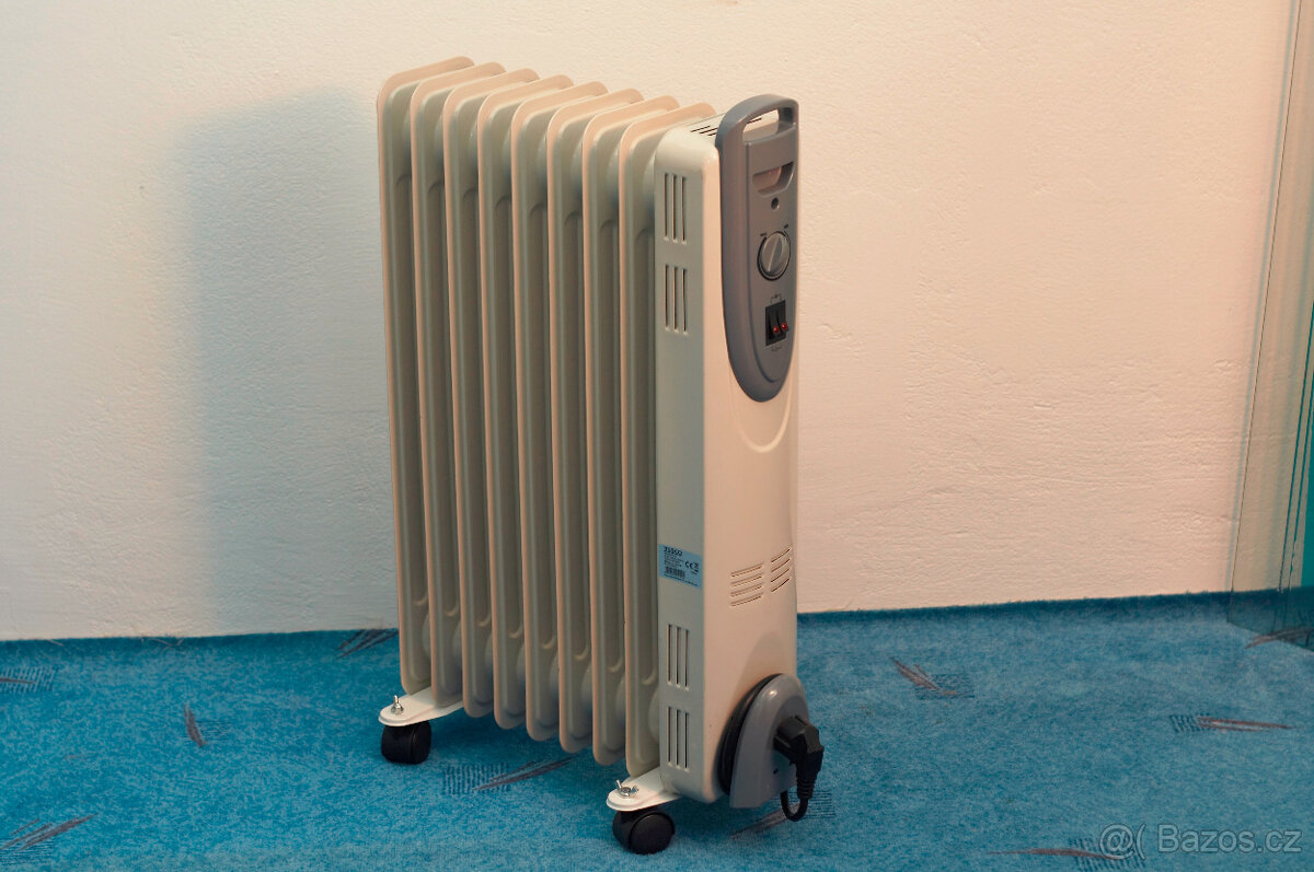Elektrický olejový  radiátor