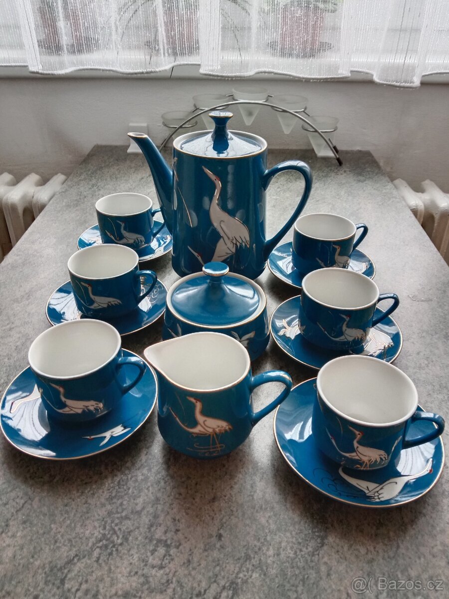 Vintage čajová souprava